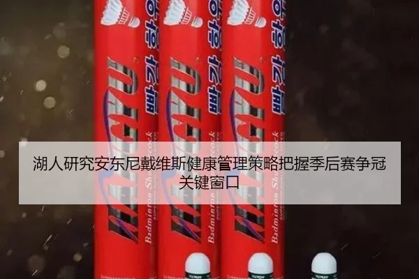 湖人研究安东尼戴维斯健康管理策略把握季后赛争冠关键窗口